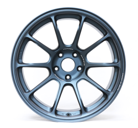 Volk ZE40 Matte Blue Gunmetal Wheel 18x10.5/5x114.3/+15 Offset (WKZAC15EGB)