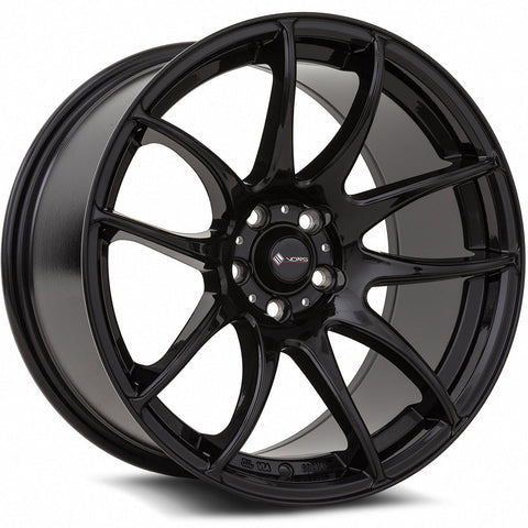 Vors Wheels TR4 Gloss Black 17x9 | 5x114.3 (TR04179051430BK)