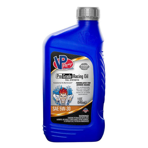 VP Racing Full Synthetic 5W-30 Pro Grade Racing Oil - 1QT (2725)
