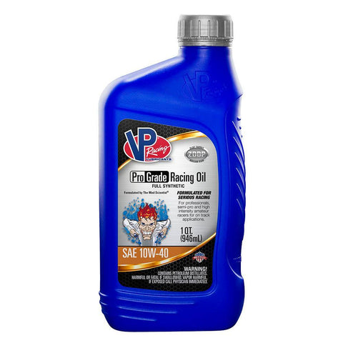 VP Racing Synthetic SAE 10W-40 Pro Grade Racing Oil - 1QT (2745)
