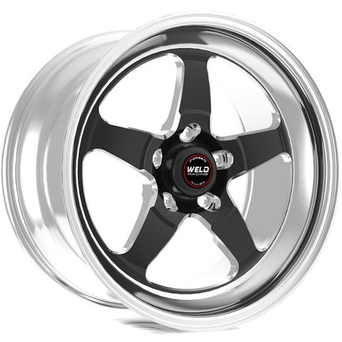 Weld Wheels S71 Black with a Polished Lip 18x9 | 5x120.65 (S71089063520)