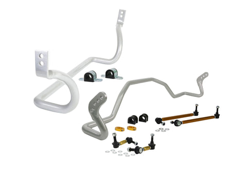 Whiteline Front and Rear Sway Bar Vehicle Kit | 2009-2015 Mitsubishi Lancer Ralliart (BMK008)
