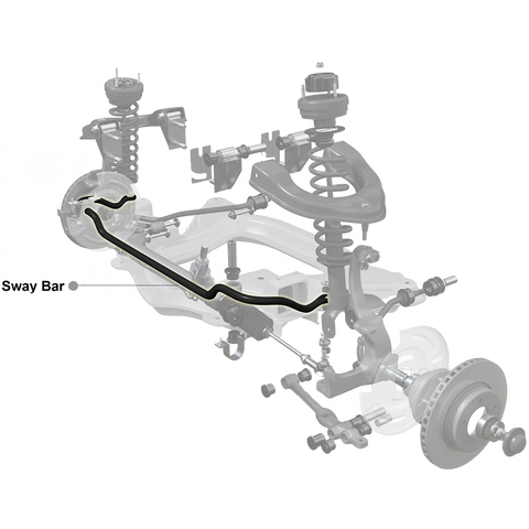 Whiteline 24mm Heavy Duty Adjustable Front Sway Bar | 1989-1992 Nissan Skyline GTS (BNF28Z)