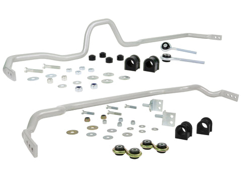 Whiteline Front and Rear Sway Bar Vehicle Kit | 1989-1994 Nissan 240SX (BNK004M)