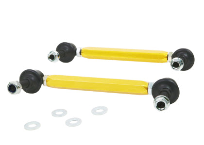 Whiteline Universal Swaybar Link Kit-Heavy Duty Adj Steel Ball w/ 10mm Ball/Ball (KLC140-195)