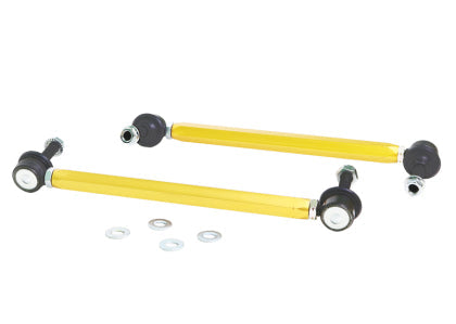 Whiteline Universal Swaybar Link Kit 270mm-295mm Heavy Duty Adjustable 10mm Ball/Ball Style (KLC140-275)