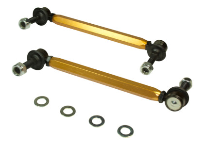 Whiteline Universal Sway Bar - Link Assembly Heavy Duty Adjustable 12mm Steel Ball/Ball Style (KLC180-235)