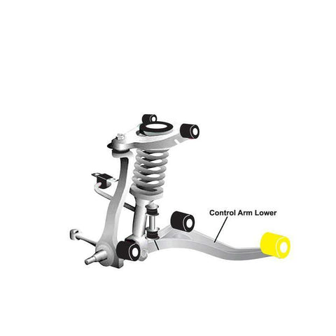 Whiteline Front Lower Control Arm Bushing Kit | 2007-2019 Nissan GT-R (W53624)