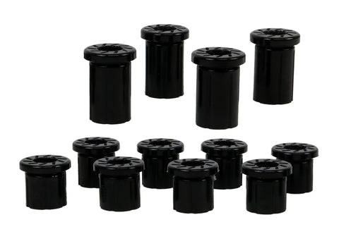 Whiteline Front Leaf Spring and Shackle Bushing Kit | Multiple Toyota Fitments (W73466)