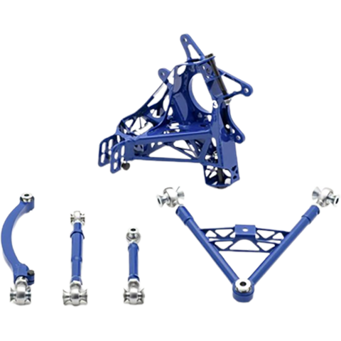 Wisefab Rear Suspension Drop Knuckle Kit | 1994-1998 Nissan 240SX and 1999-2002 Nissan Silvia S15 (WF1142)