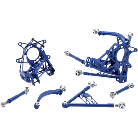 Wisefab Rear Suspension Drop Knuckle Kit | 1994-1998 Nissan 240SX and 1999-2002 Nissan Silvia S15 (WF1142)