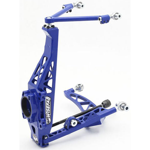 Wisefab Front Drift Angle Lock Kit with Rack Relocation | 2003-2008 Infiniti G35 and 2003-2009 Nissan 350Z (WF350 INS)
