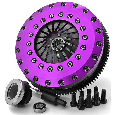 XClutch Twin-Disc Solid Organic Clutch Kit with Flywheel | 2001-2006 BMW M3 and 2001-2003 BMW Z3 (XKBM23550-2G)