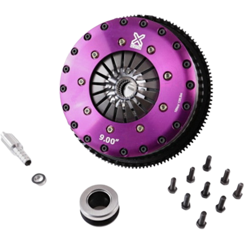 XClutch Twin-Disc Solid Organic Clutch Kit with Flywheel | 2008-2013 BMW M3 (XKBM23599-2G)