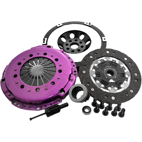 XClutch Stage 1 Single Sprung Organic Clutch Kit with Flywheel | Multiple BMW Fitments (XKBM24508-1A)
