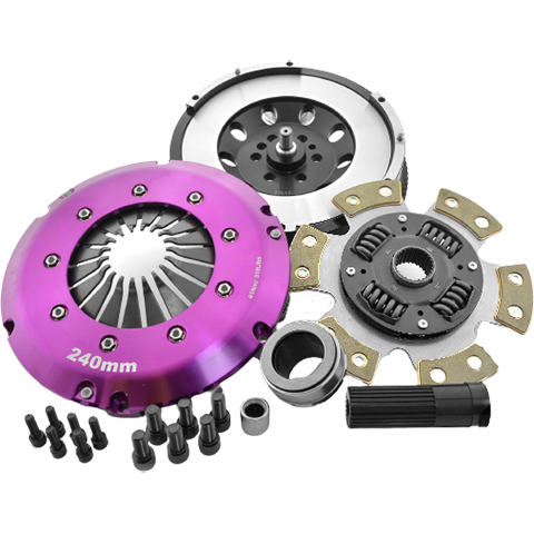 XClutch Stage 2R Ceramic Race Disc Clutch Kit with Flywheel | 2009-2016 BMW Z4, 2007-2010 BMW 335i, and 2008-2010 BMW 135i (XKBM24564-1R)