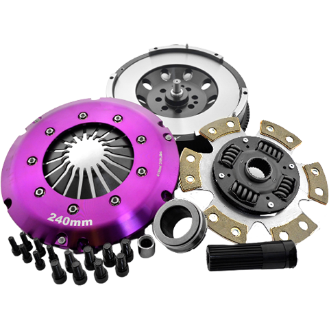 XClutch Stage 2R Ceramic Race Disc Clutch Kit with Flywheel | 2008-2010 BMW 135i (XKBM24565-1R)