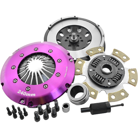 XClutch Stage 2R Ceramic Race Disc Clutch Kit with Flywheel | 2011 BMW 1 Series M, 2011-2015 BMW 335i, and 2011-2013 BMW 135i (XKBM24566-1R)