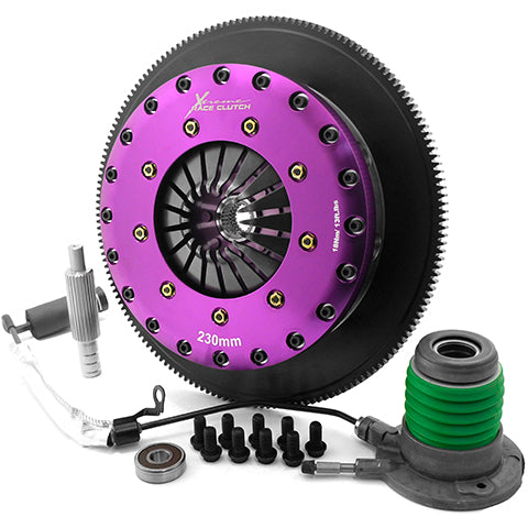 XClutch Twin-Disc Solid Ceramic Clutch Kit with Flywheel | 2009-2013 Chevrolet Corvette ZR1 (XKCR23630-2E)