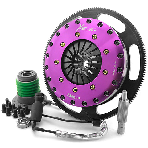 XClutch Twin-Disc Solid Organic Clutch Kit with Flywheel | 2009-2013 Chevrolet Corvette ZR1 (XKCR23630-2G)