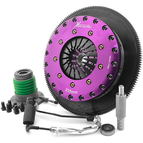 XClutch Twin-Disc Solid Ceramic Clutch Kit | 2014-2015 Chevrolet Camaro Z/28. 2005-2013 Chevrolet Corvette, and 2006-2013 Chevrolet Corvette Z06 (XKCR23683-2E)