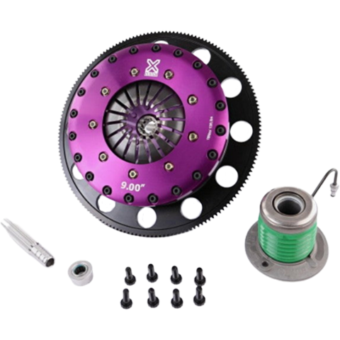 XClutch Twin Solid Ceramic Clutch Kit | 2005-2010 Ford Mustang GT 4.6L (XKFD23657-2E)