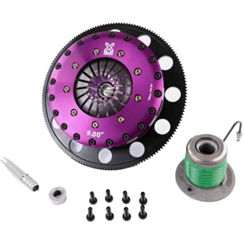 XClutch Twin Solid Organic Clutch Kit | 2005-2010 Ford Mustang GT 4.6L (XKFD23657-2G)
