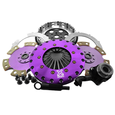 XClutch Twin Solid Ceramic Clutch Kit | 2013-2018 Ford Focus ST and 2016-2018 Ford Focus RS (XKFD23659-2E)