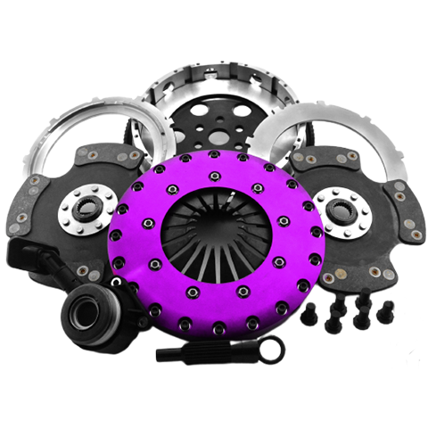 XClutch Twin Carbon Blade Clutch Kit | 2013-2018 Ford Focus ST and 2016-2018 Ford Focus RS (XKFD23659-2P)