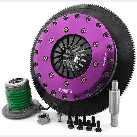 XClutch Twin Solid Organic Clutch Kit | 2007-2014 Ford Mustang Shelby GT500 (XKFD23681-2G)