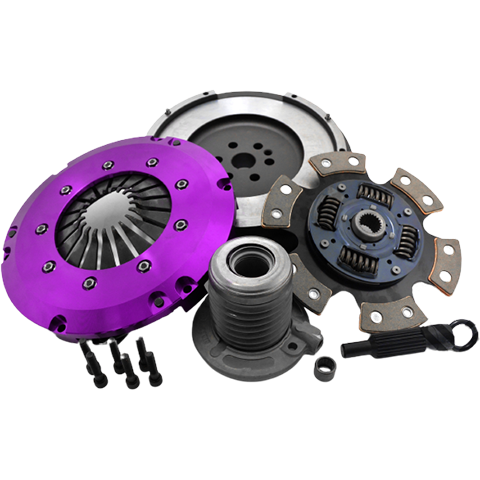 XClutch Stage 2R Single Ceramic Race Disc Clutch Kit | 2015-2022 Ford Mustang EcoBoost (XKFD24682-1R)