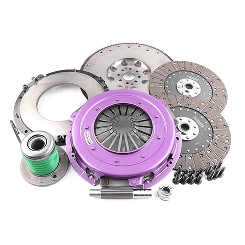 XClutch Twin Solid Organic Clutch Kit | 2011-2017 Ford Mustang GT, and 2012-2013 Ford Mustang Boss 302 (XKFD27655-2G)