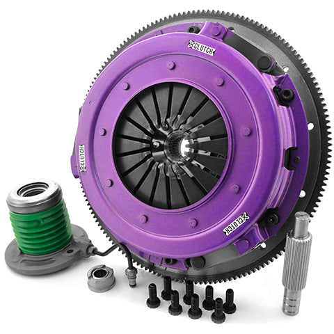 XClutch Twin Solid Organic Clutch Kit | 2007-2014 Ford Mustang Shelby GT500 (XKFD27695-2G)