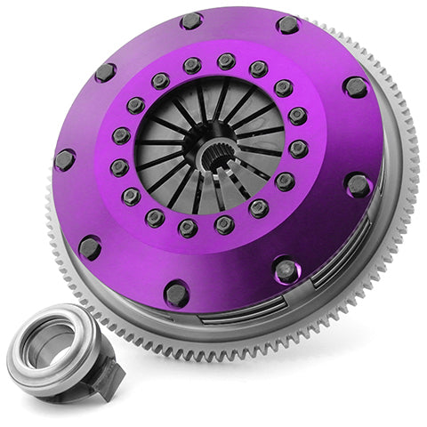 XClutch Twin Sprung Ceramic Clutch Kit | 1994-2001 Acura Integra, 1999-2000 Honda Civic, and 1996-1997 Honda Del Sol (XKHN20522-2B)
