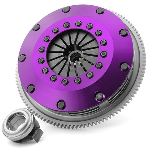 XClutch Twin Solid Ceramic Clutch Kit | 1994-2001 Acura Integra, 1999-2000 Honda Civic, and 1996-1997 Honda Del Sol (XKHN20522-2E)
