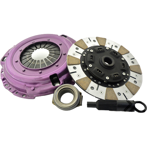 XClutch Stage 2 Single Cushioned Ceramic Clutch Kit | 1994-2001 Acura Integra and 1996-1997 Honda Del Sol (XKHN22005-1C)
