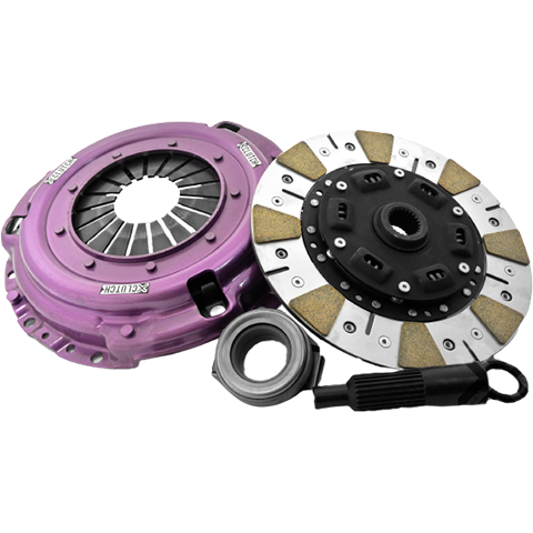 XClutch Stage 2 Single Cushioned Ceramic Clutch Kit | 1999-2000 Honda Civic 1.6L B16A2 (XKHN22007-1C)
