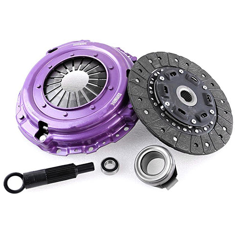 XClutch Stage 1 Sprung Organic Clutch Kit with Steel Backed Facing | 1999-2000 Honda Civic 1.6L B16A2 (XKHN22007-1T)