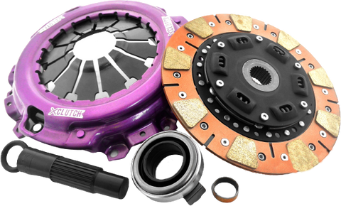 XClutch Stage 2 Single Cushioned Ceramic Clutch Kit | 2002-2006 Acura RSX, 2005-2006 Acura RSX Type-S, and 2006-2011 Honda Civic (XKHN22022-1C)