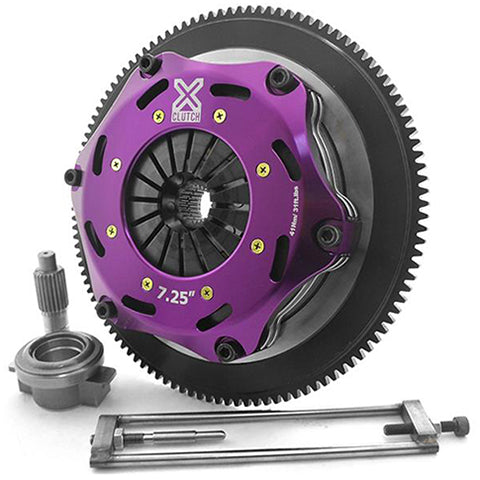 XClutch Twin Solid Ceramic Clutch Kit | 2008-2015 Mitsubishi Evo X (XKMI18523-2E)