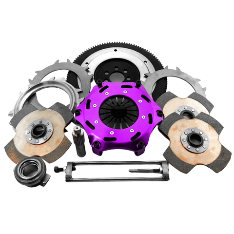XClutch Triple Solid Ceramic Clutch Kit | 2008-2015 Mitsubishi Evo X (XKMI18523-3E)