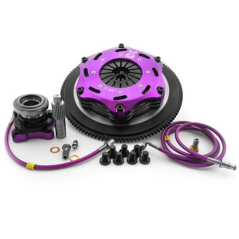 XClutch Twin Solid Ceramic Clutch Kit | 1997-2006 Mitsubishi Lancer Evo 4/5/6/7/8/9 (XKMI18682-2E)
