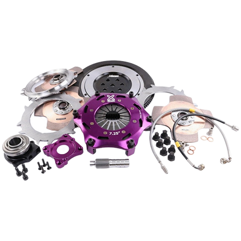 XClutch Triple Solid Ceramic Clutch Kit | 1997-2006 Mitsubishi Evo 4/5/6/7/8/9 (XKMI18682-3E)