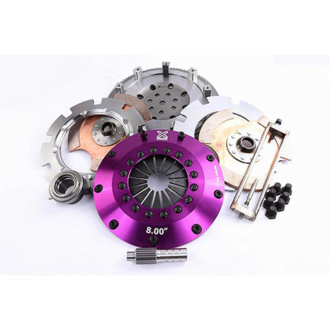 XClutch Twin Solid Ceramic Clutch Kit | 1997-2006 Mitsubishi Lancer Evo 4/5/6/7/8/9 (XKMI20522-2E)