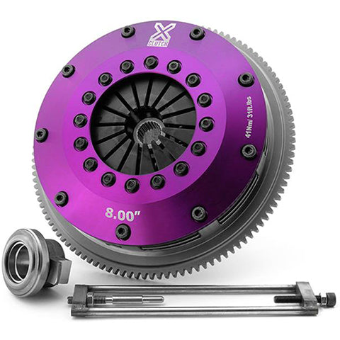 XClutch Twin Solid Ceramic Clutch Kit | 2008-2015 Mitsubishi Evo X (XKMI20523-2E)