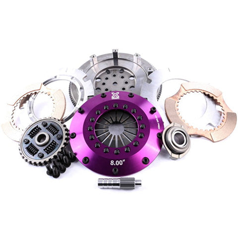 XClutch Twin Sprung Ceramic Clutch Kit | 1991-1999 Mitsubishi 3000GT VR-4 (XKMI20525-2B)