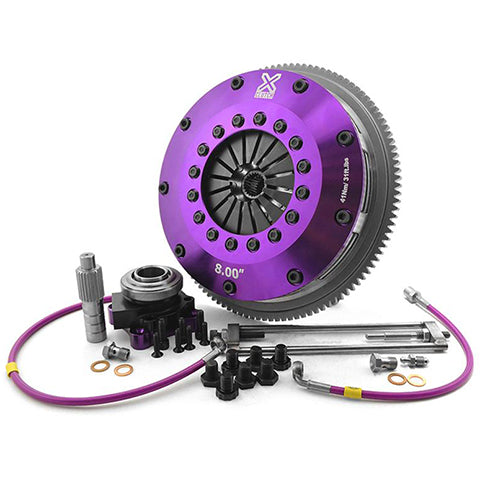 XClutch Twin Solid Ceramic Clutch Kit | 1997-2006 Mitsubishi Lancer Evo 4/5/6/7/8/9 (XKMI20682-2E)