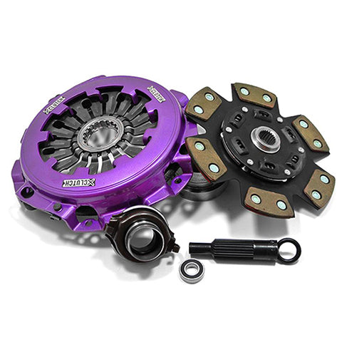XClutch Stage 2 Single Sprung Ceramic Clutch Kit | 1997-2000 Mitsubishi Lancer EVO 4/5/6 (XKMI23022-1B)