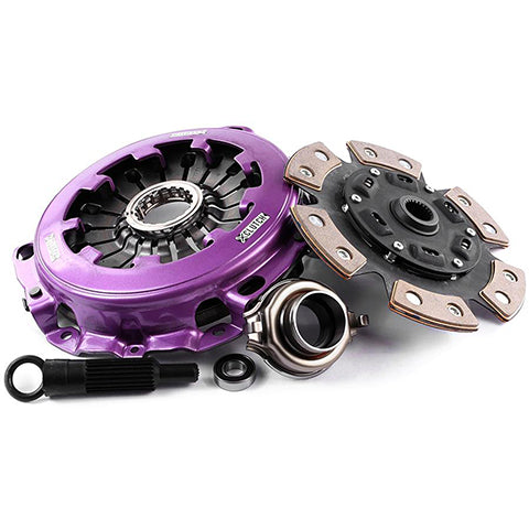 XClutch Stage 2R Single Ceramic Race Disc Clutch Kit | 1997-2000 Mitsubishi Lancer EVO 4/5/6 (XKMI23022-1R)