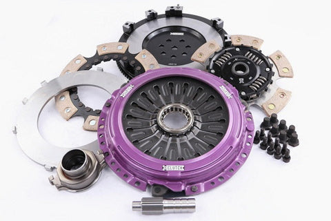 XClutch Stage 5 Twin Sprung Ceramic Clutch Kit | 1996-2006 Mitsubishi Evo 4-9 (XKMI23522-2B)